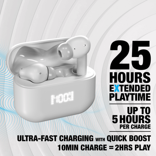Naztech Xpods ANC Active Noise Cancelling True Wireless Earbuds with