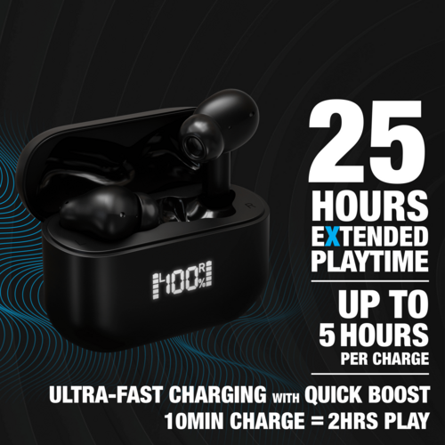 Naztech Xpods ANC Active Noise Cancelling True Wireless Earbuds with