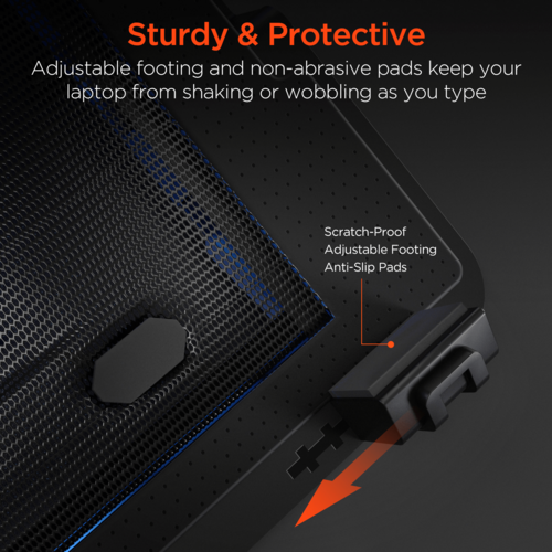 HyperGear UpRite Air Portable Laptop Cooling Stand